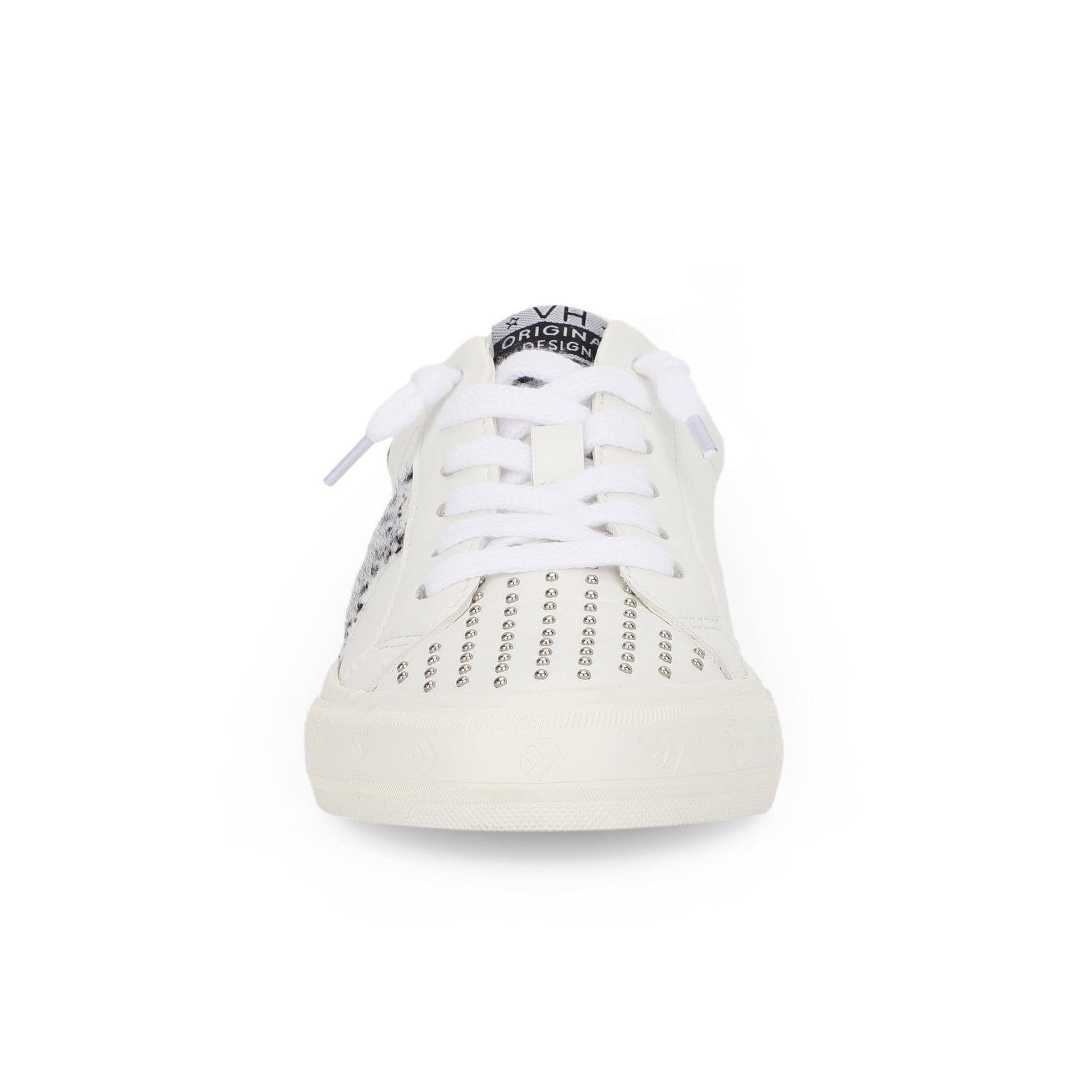 WHITE STUDDED CHEETAH MIX Vintage Havana GRANDE - WHITE STUDDED CHEETAH MIX