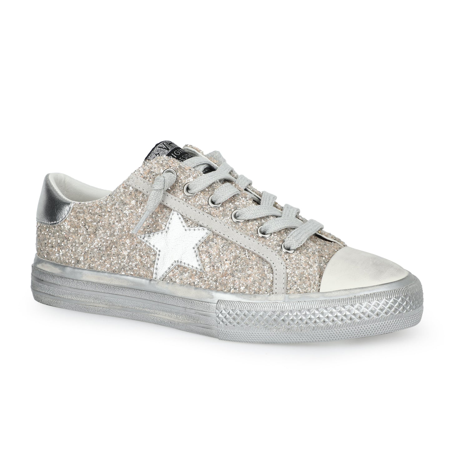 CHUNKY GLITTER SILVER Vintage Havana ALIVE - CHUNKY GLITTER SILVER
