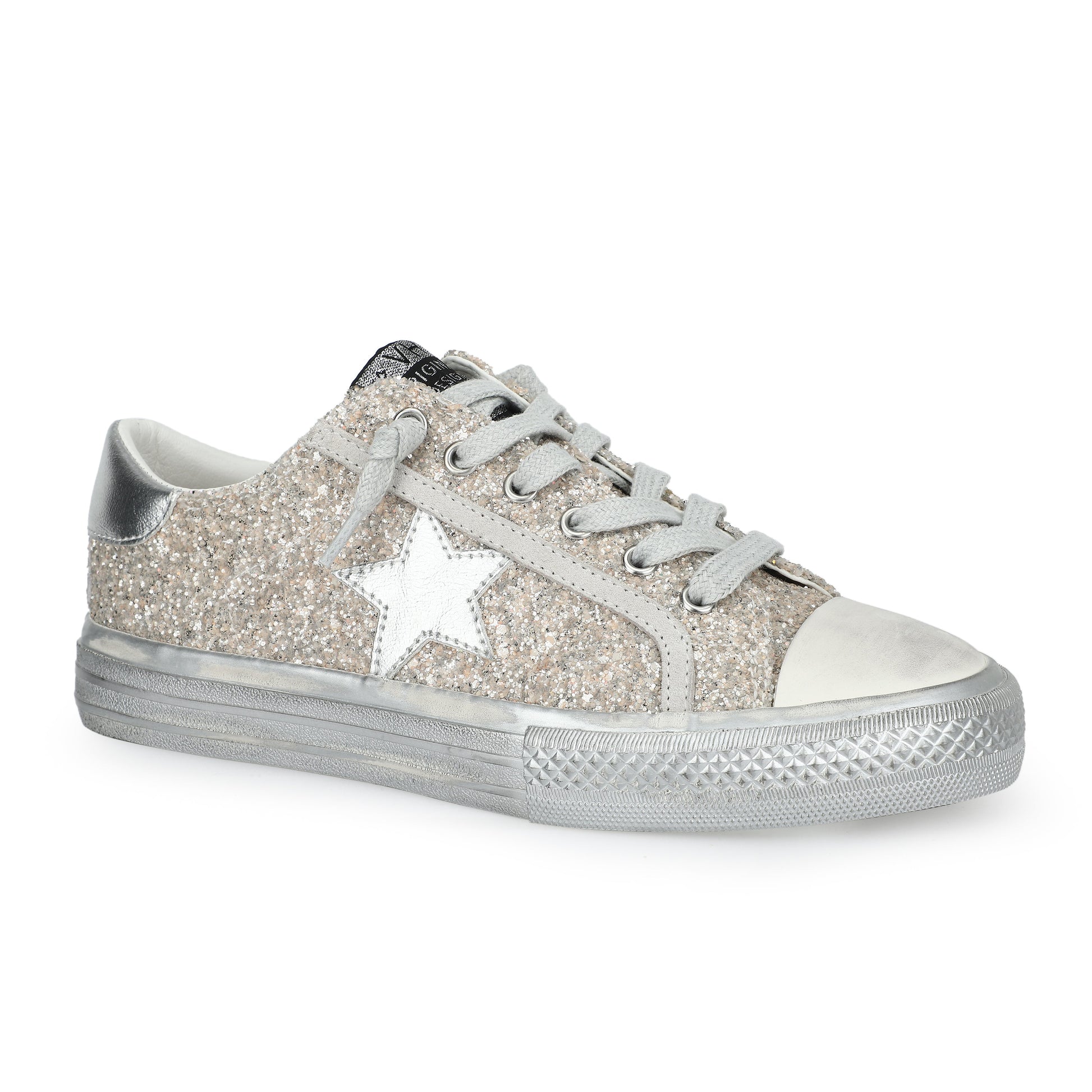 CHUNKY GLITTER SILVER Vintage Havana ALIVE - CHUNKY GLITTER SILVER