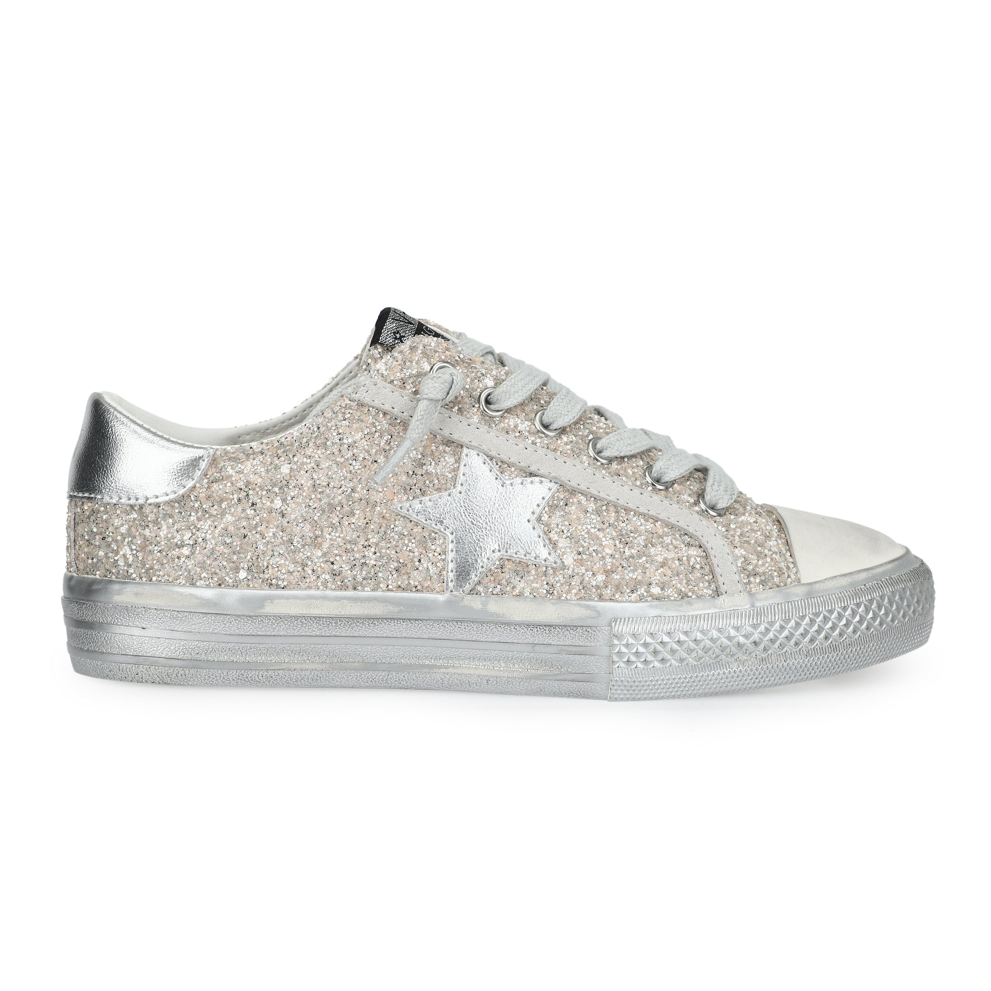 CHUNKY GLITTER SILVER Vintage Havana ALIVE - CHUNKY GLITTER SILVER