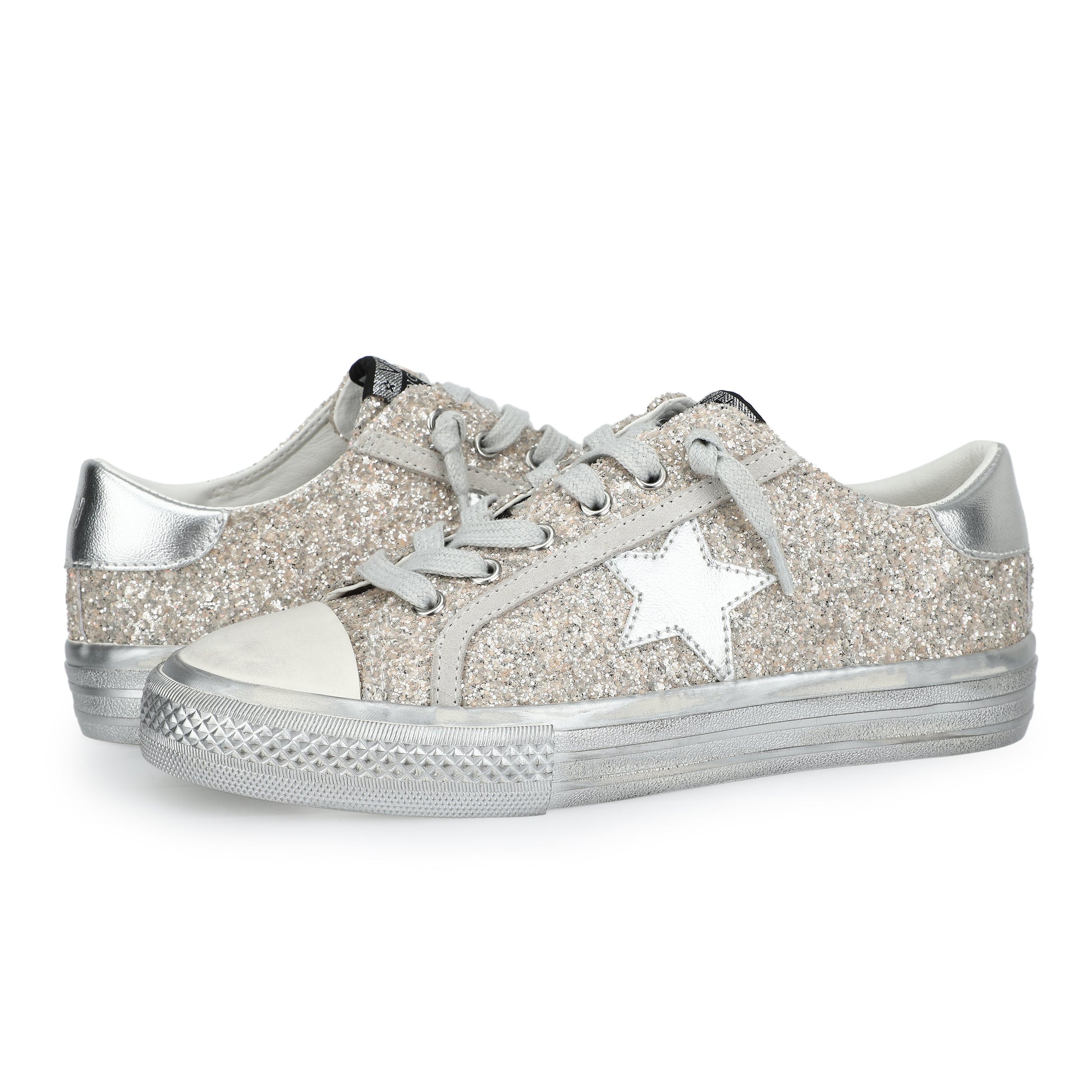 CHUNKY GLITTER SILVER Vintage Havana ALIVE - CHUNKY GLITTER SILVER