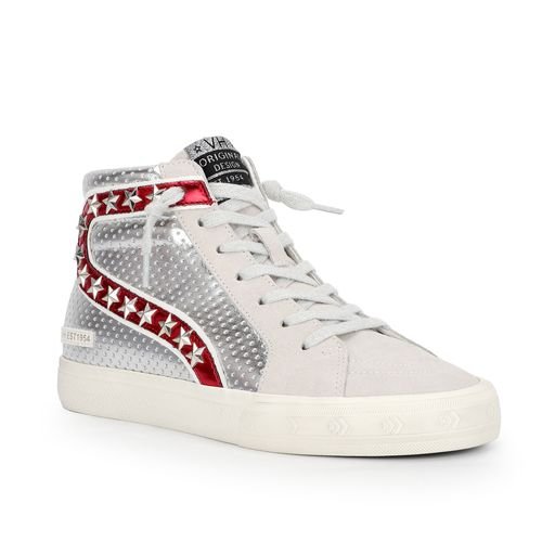RED SILVER MULTI Vintage Havana BAILEY HIGH 12 - RED SILVER MULTI