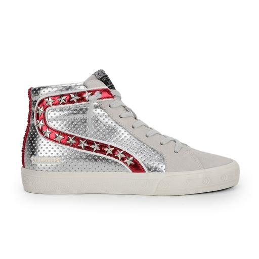 RED SILVER MULTI Vintage Havana BAILEY HIGH 12 - RED SILVER MULTI