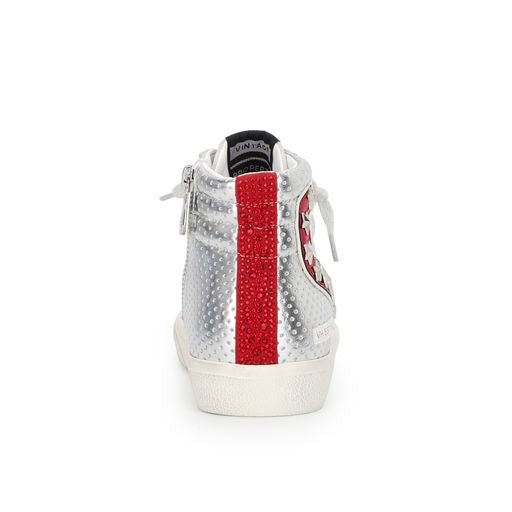 RED SILVER MULTI Vintage Havana BAILEY HIGH 12 - RED SILVER MULTI