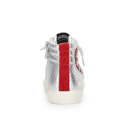 RED SILVER MULTI Vintage Havana BAILEY HIGH 12 - RED SILVER MULTI