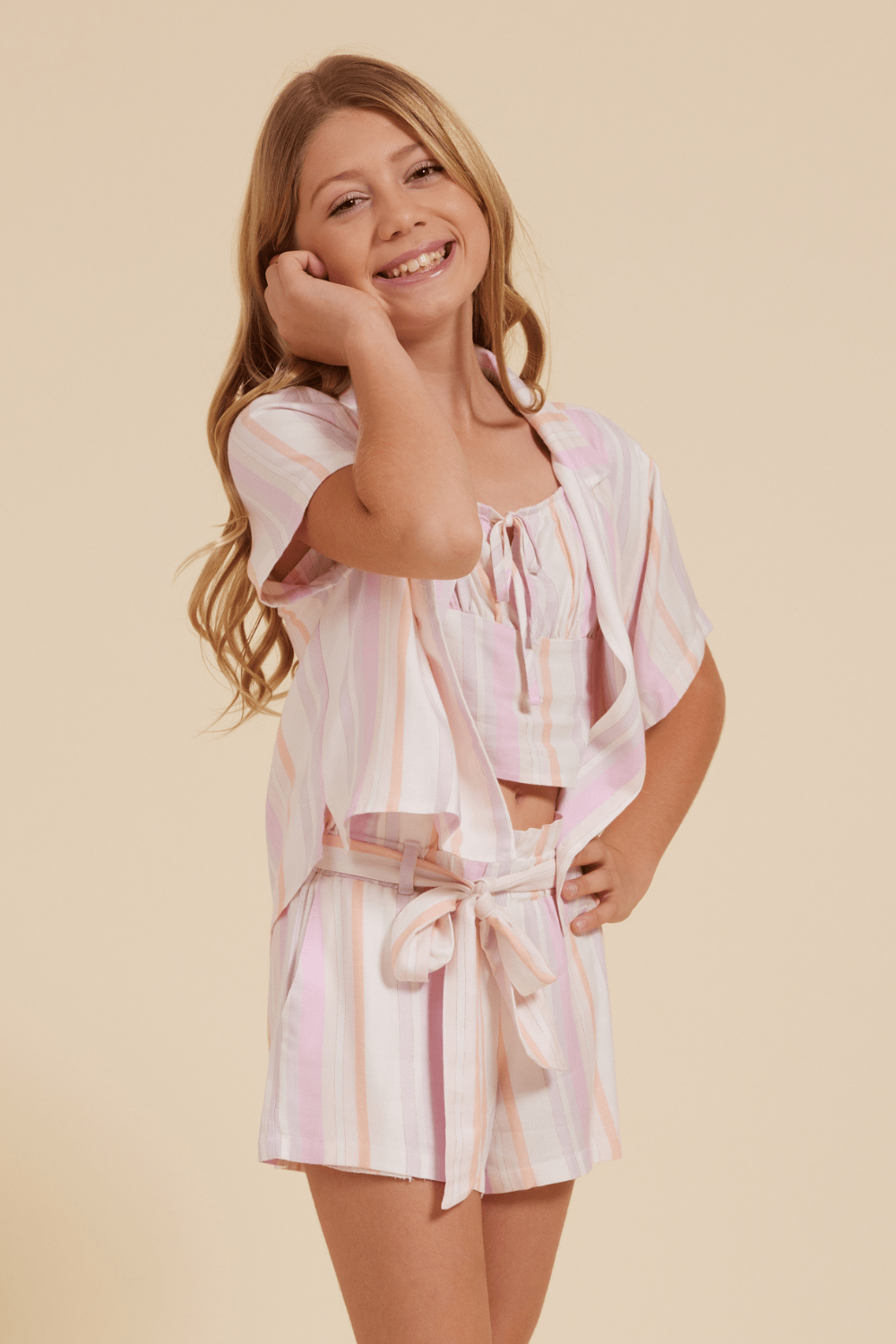 Pastel Stripe Vintage Havana Cabana Button Down