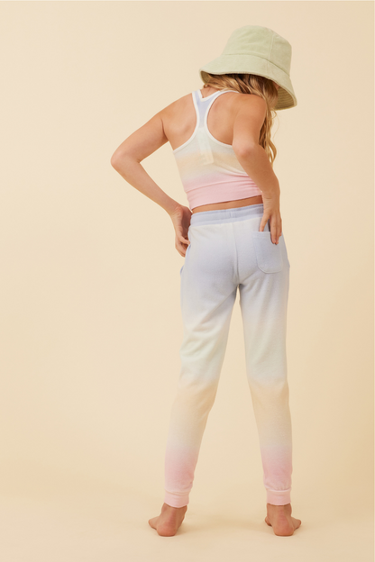 Sunstruck Ombre Vintage Havana Sunstruck Ombre Racerback Crop Top